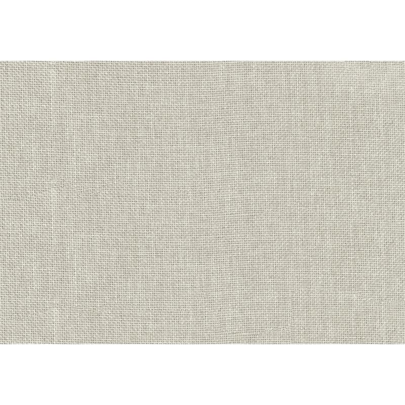 Pemberly Row Upholstered 2-Drawer Nightstand in Beige Linen Look