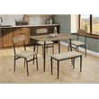Pemberly Row 5-Piece Dining Set with 40