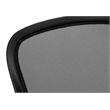 Pemberly Row Mid-Back Mesh Office Chair with Flip-Up Arms in Black