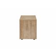Pemberly Row 2-Drawer File Cabinet with Lock - Fully Assembled in Light Brown