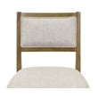 Pemberly Row Dining Table Set with 8 Chairs and Extension Leaf in Brown