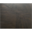 Pemberly Row Extension Dining Table with Diamond Veneer in Espresso Black