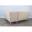 Pemberly Row 4-Piece Upholstered Nook Dining Set with Round Table and L-Bench