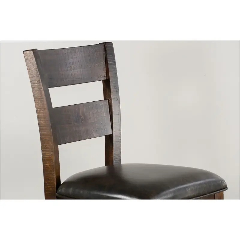 Pemberly Row Mahogany and Metal 5-Piece Pub Set with Counter Height Stools