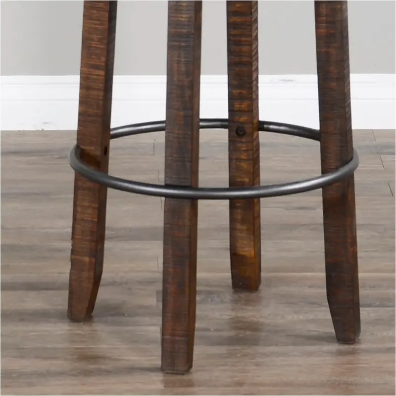 Pemberly Row 3-Piece Wood and Powder-Coated Metal Pub Dining Set