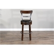 Pemberly Row 3-Piece Wood and Powder-Coated Metal Pub Dining Set