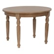 Pemberly Row 5-Piece Dining Set - Oak Table & Slat Back Chairs in Natural