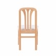 Pemberly Row 5-Piece Dining Set - Oak Table & Slat Back Chairs in Natural
