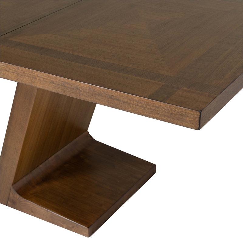 Pemberly Row Dining Set with Extendable Table and 4 Chairs