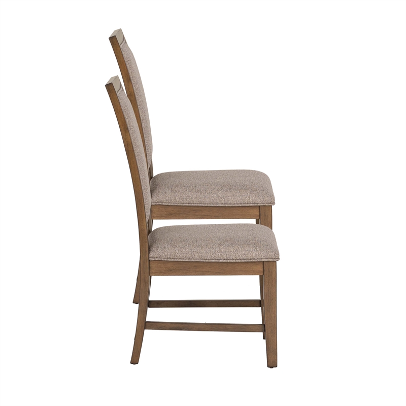 Pemberly Row Dining Set with Extendable Table and 4 Chairs