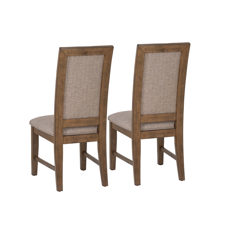 Pemberly Row Dining Set with Extendable Table and 4 Chairs