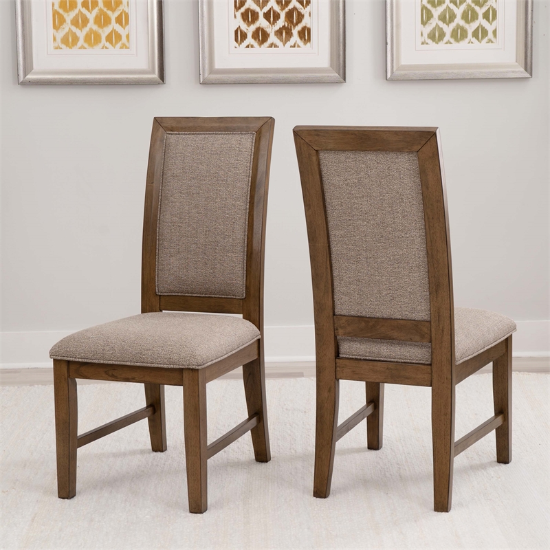 Pemberly Row Dining Set with Extendable Table and 4 Chairs