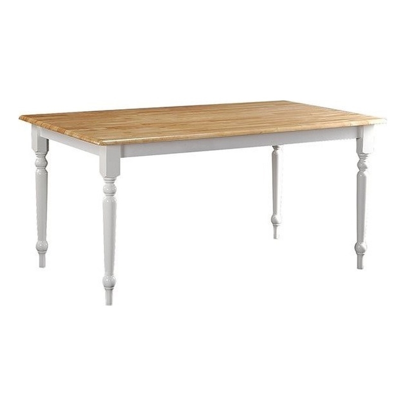 Pemberly Row Rubberwood Windsor 36 x 60