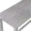 Pemberly Row Acacia Wood Rustic Pub Table for 4 in Storm Gray