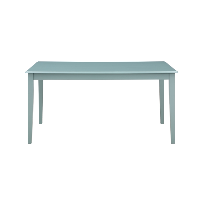 Pemberly Row 5-Piece Rubberwood Dining Set in Aspen Valley Light Blue