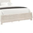 Pemberly Row King Bed with LED Upholstered Headboard in Weathered Gray