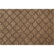 Pemberly Row Accent Chair with Crown Top and Geometric Print in Beige