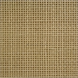 Pemberly Row King Bed with Natural Rattan Woven Panel Headboard in Black & Gold