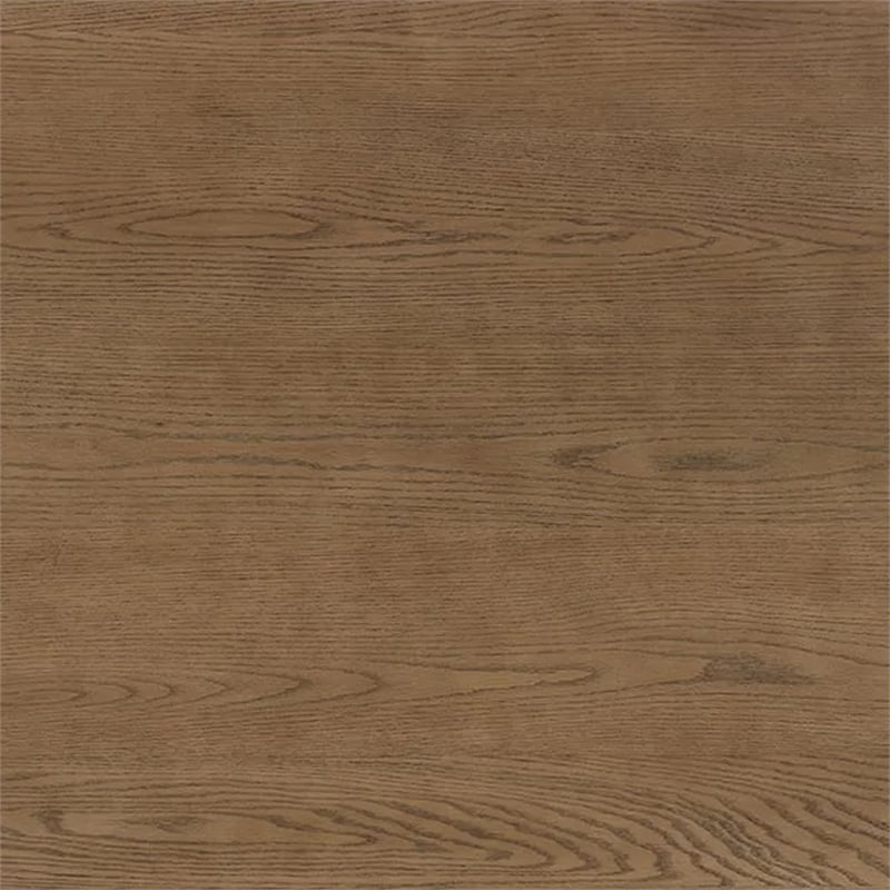 Pemberly Row 60 Inch Rectangular Dining Table Straight Legs in Walnut Wood