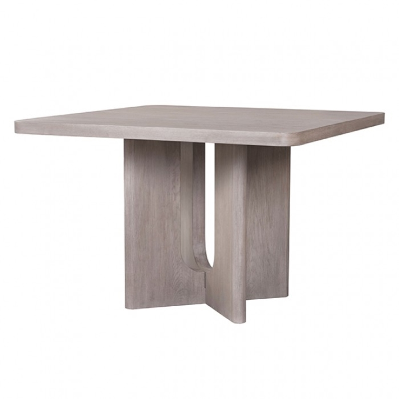 Pemberly Row 7 Piece Counter Height Dining Table Set 6 Seater White Wash Oak