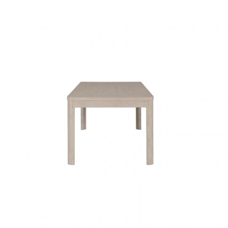 Pemberly Row 78 Inch Dining Table Farmhouse Rectangular in Natural Brown Wood