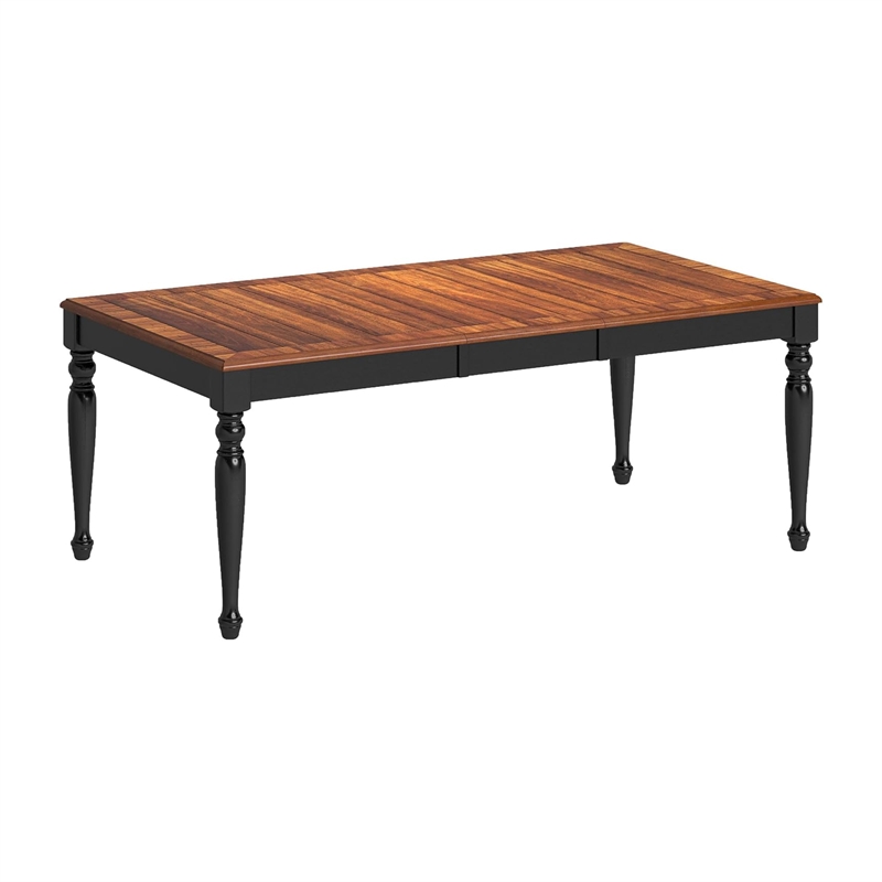 Pemberly Row 7 Pc Dining Table Chair Set Extendable 60 to 78