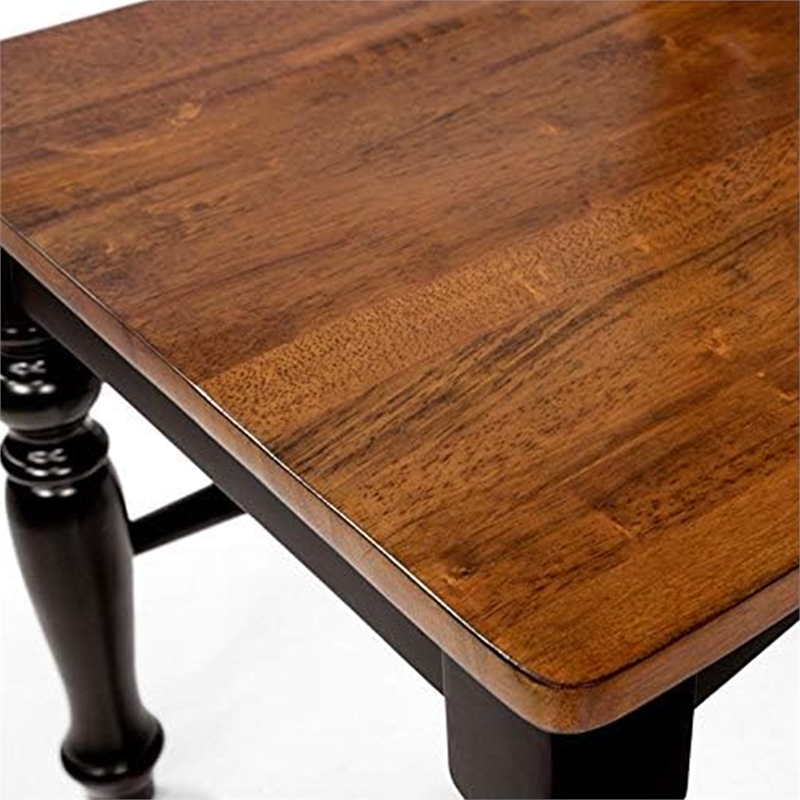 Pemberly Row 7 Pc Dining Table Chair Set Extendable 60 to 78