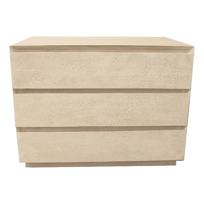 Pemberly Row 3-Drawer Solid Mango Wood 32