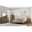 Pemberly Row 2-Drawer Nightstand with USB Charging & Power Outlet in Taupe