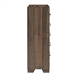 Pemberly Row Contemporary Brown Casual 5-Drawers Solid Wood Chest