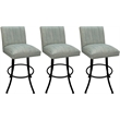 Pemberly Row Set of 3 Swivel Metal Counter 26