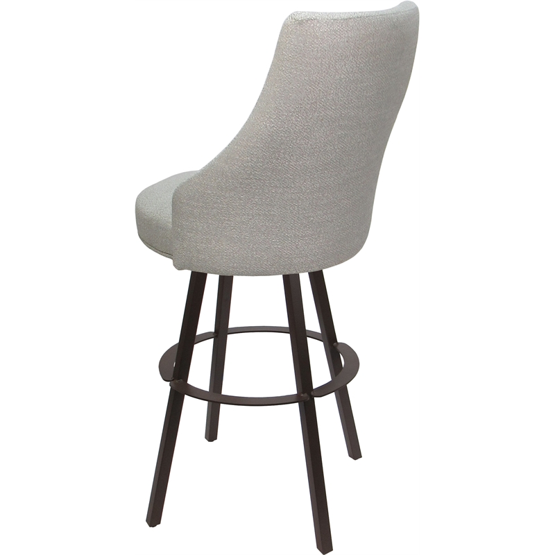 Pemberly Row Extra Tall Swivel Metal 34