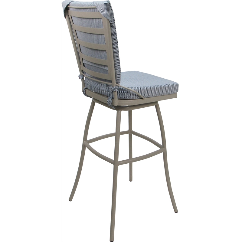Pemberly Row Outdoor/Indoor Swivel Extra Tall 34