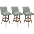 Pemberly Row Set of 3 Swivel Wood 30