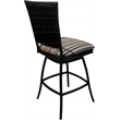 Pemberly Row Outdoor Indoor Armless Counter Stool 26
