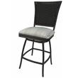 Pemberly Row Outdoor Swivel Counter Stool 26