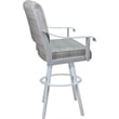 Pemberly Row Counter Bar Stool Swivel Metal 26