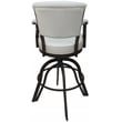 Pemberly Row Swivel Tilt Metal Counter Stool 24