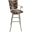 Pemberly Row Aluminum Outdoor Counter Stool 26