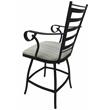 Pemberly Row Outdoor Swivel Counter Stool 26