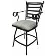Pemberly Row Outdoor Swivel Counter Stool 26