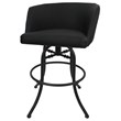 Pemberly Row Swivel Tilt Metal Bar Stool 30