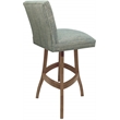 Pemberly Row Set of 3 Extra Tall Swivel Wood Stools 34