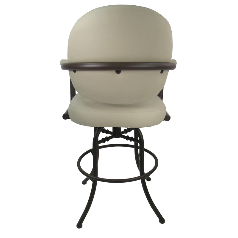 Pemberly Row Swivel Tilt Metal Bar Stool 30