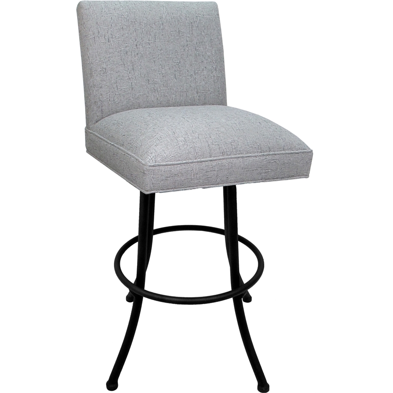 Pemberly Row Swivel Metal Bar Stool 30