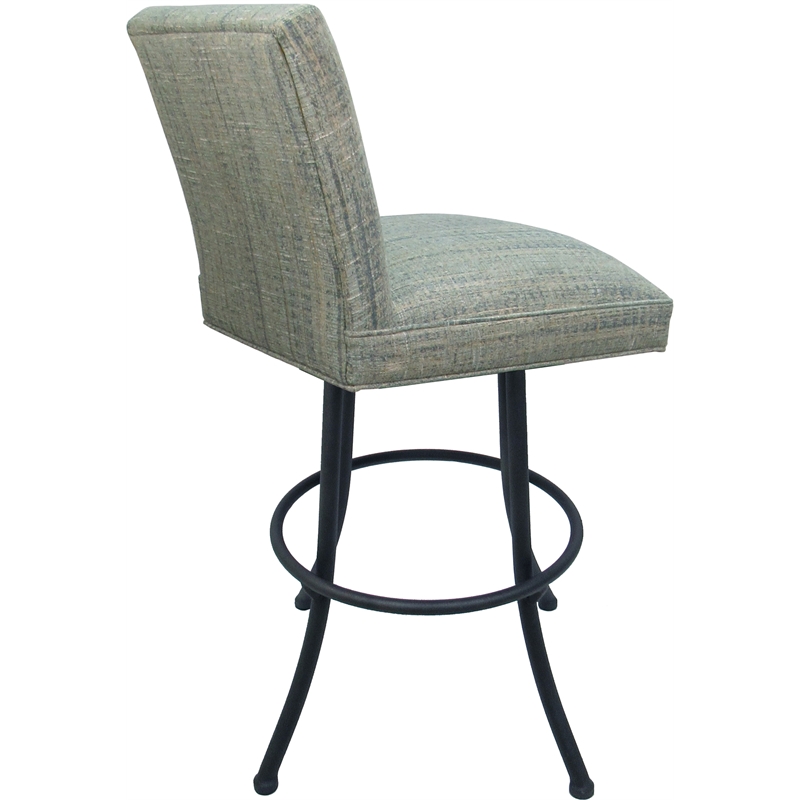 Pemberly Row Set of 3 Swivel Metal Bar Stools 30