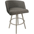 Pemberly Row Swivel Metal Bar Stool 34