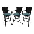 Pemberly Row Set of 3 Outdoor Indoor Counter 26
