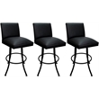 Pemberly Row Set of 3 Swivel Metal 30