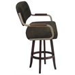 Pemberly Row Swivel Metal Bar Stool 30